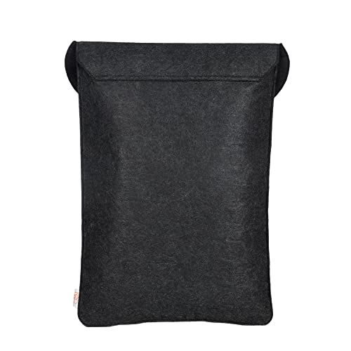 OON Laptop Sleeve Sleek Black Felt 11 Inch - Image 4