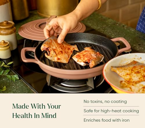 Ember Cookware Pre-Seasoned Cast Iron