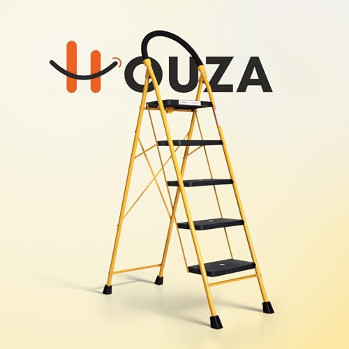 Houza 5-Step Foldable Steel Ladder