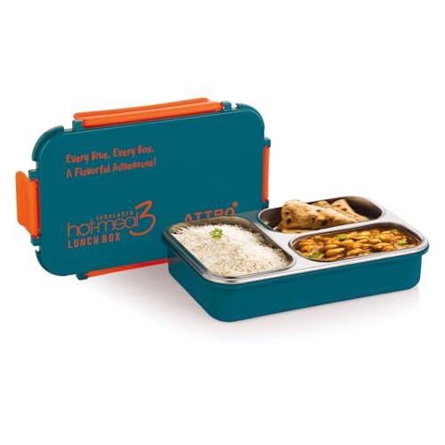ATTRO Hot-Meal 3 Insulated Lunch