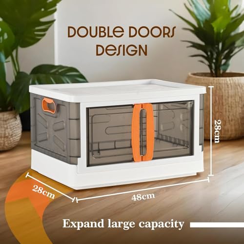 Arto 70L Foldable Plastic Storage
