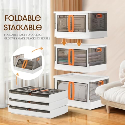 Arto 70L Foldable Plastic Storage