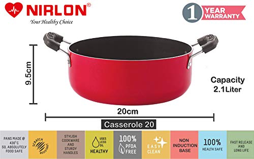 Nirlon Non Stick Aluminium Gas