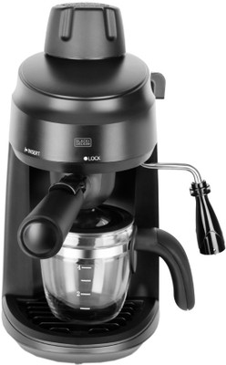 Black & Decker BXCM0401IN 4 Cups Coffee Maker(Black) - Image 2