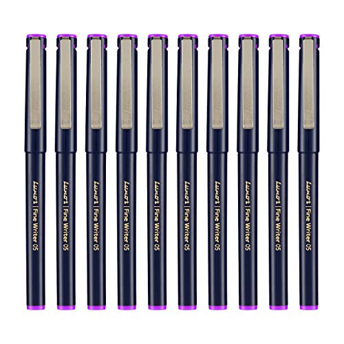 Luxor Finewriter Vilot color (Violet, Pack of 10 Pen) - Image 4