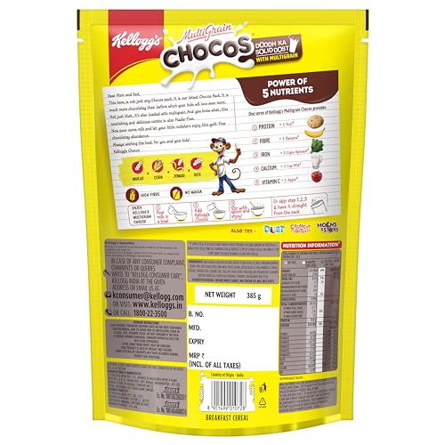 Kellogg's Multigrain Chocos, 385G