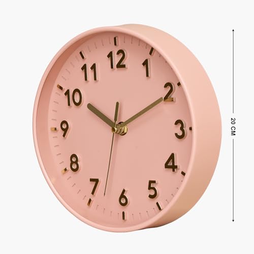 Home Centre Ambrose Ambiente Wall Clock - 20cm - Image 2
