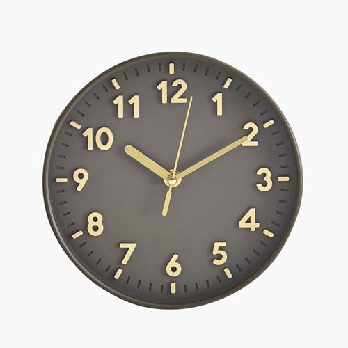 Home Centre Ambrose Ambiente Wall Clock - 20cm - Image 3