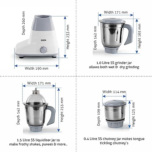 Glen Mixer Grinder 750W