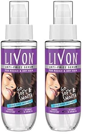 Livon Serum for Rough & Dry Hair, 100 ml (Pack of 2)