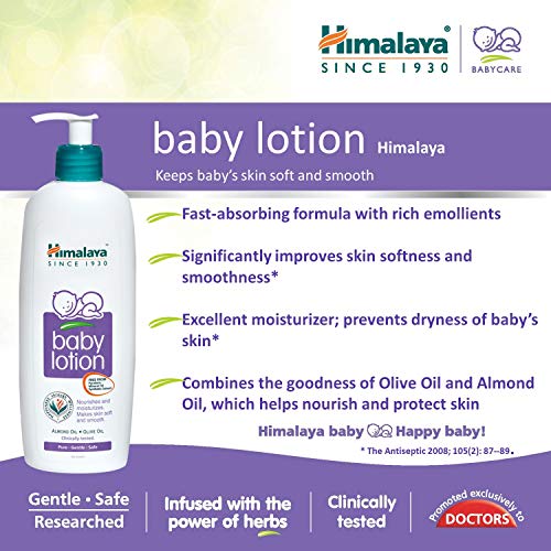 Himalaya Baby Lotion with Almond and Olive Oil, 700ml - Image 4