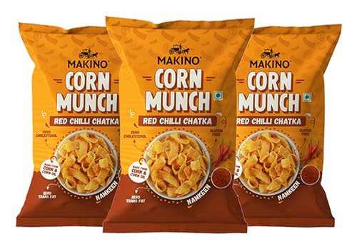 Makino Corn Munch Red Chilli