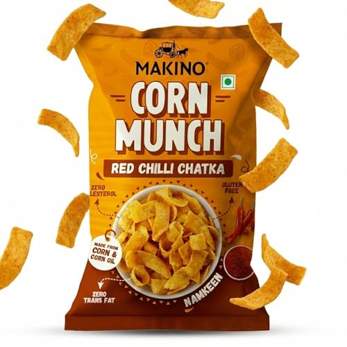 Makino Corn Munch Red Chilli