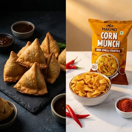 Makino Corn Munch Red Chilli