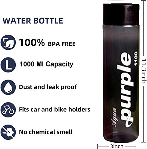 Sjeware Aqua Purple Plastic Water