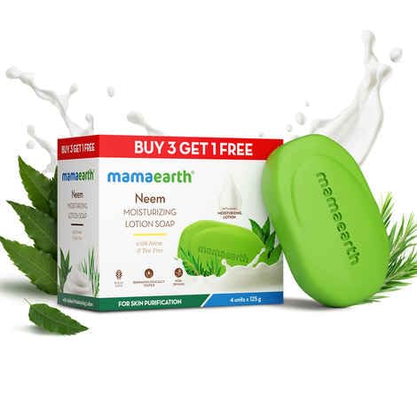 Mamaearth Neem Moisturizing Lotion Soap