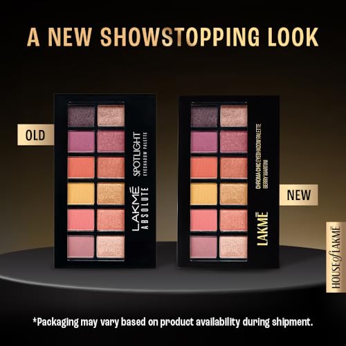 Lakmé Absolute Spotlight Eye Shadow Palette|| Sundowner|| 12 g - Image 3