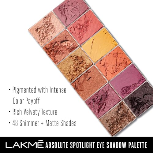 Lakmé Absolute Spotlight Eye Shadow Palette|| Sundowner|| 12 g - Image 5