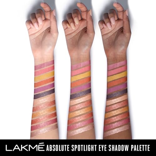 Lakmé Absolute Spotlight Eye Shadow Palette|| Sundowner|| 12 g - Image 6