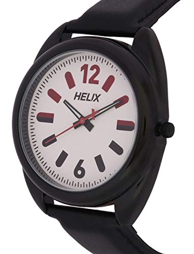 TIMEX Helix Analog White Dial Men's Watch-TW038HG03 - Image 2