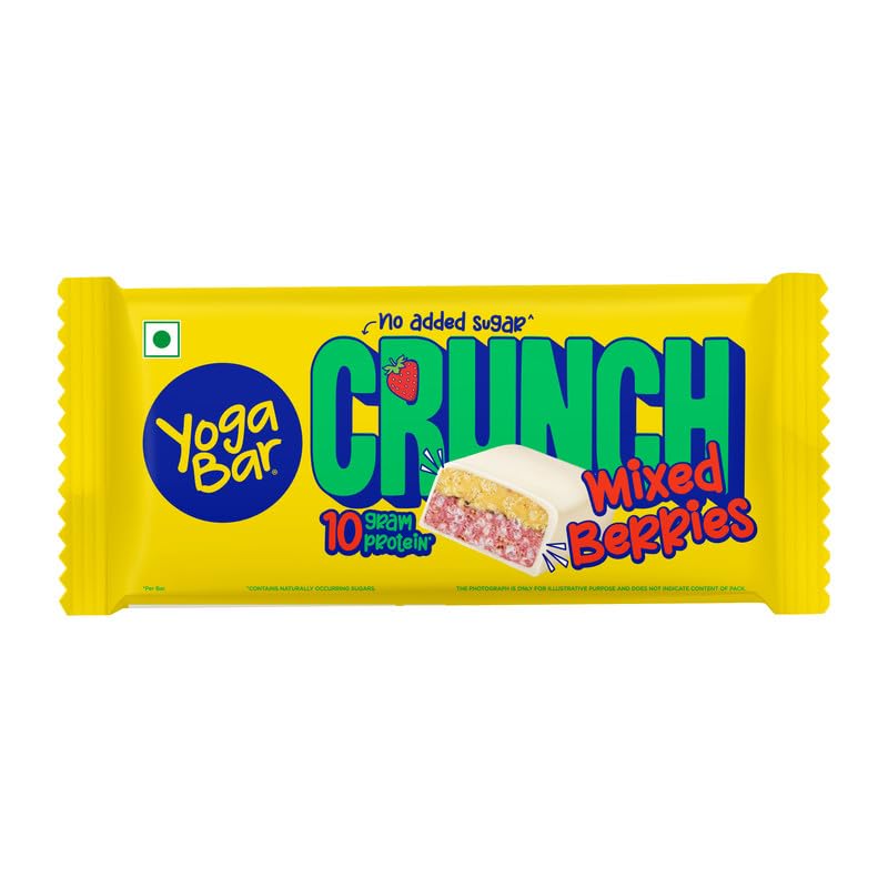 Yogabar Crunch Bars Variety Pack