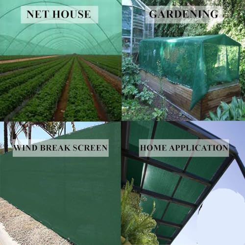 Green Shade Net, 50% UV