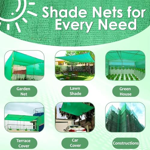 Green Shade Net, 50% UV