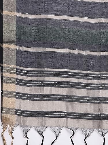 Women Rangpreet Navy Blue Straight Kurta Palazzo With Dupatta Set - Image 6