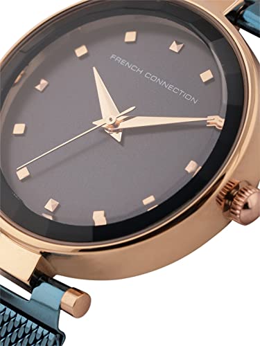 French Connection Analog Blue Dial Women's Watch-FCN00029A - Image 4