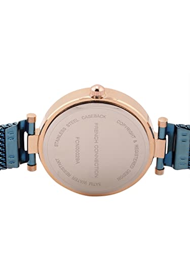 French Connection Analog Blue Dial Women's Watch-FCN00029A - Image 5