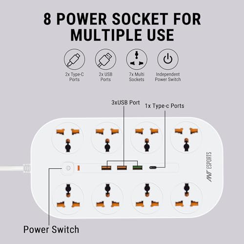 Ant Esports PS831 Power Strips