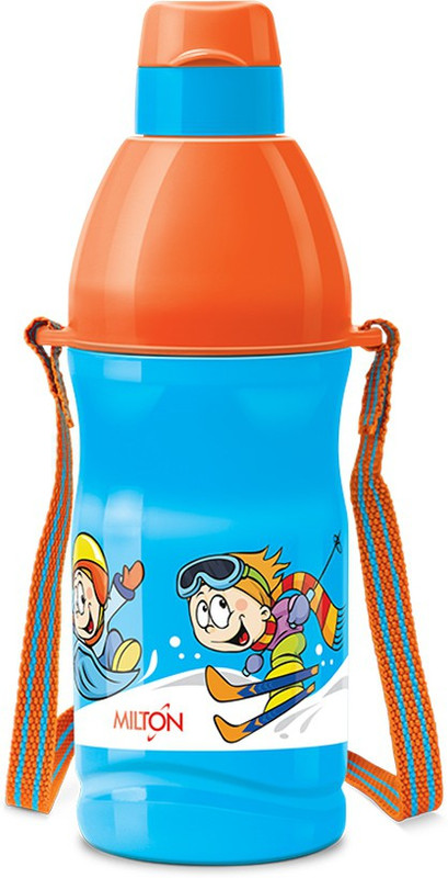 MILTON KOOL BUDDY 400 400 ml Plastic Bottle(Pack of 1, Blue, Red)