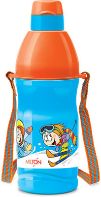 MILTON KOOL BUDDY 400 400 ml Plastic Bottle(Pack of 1, Blue, Red) - Image 2