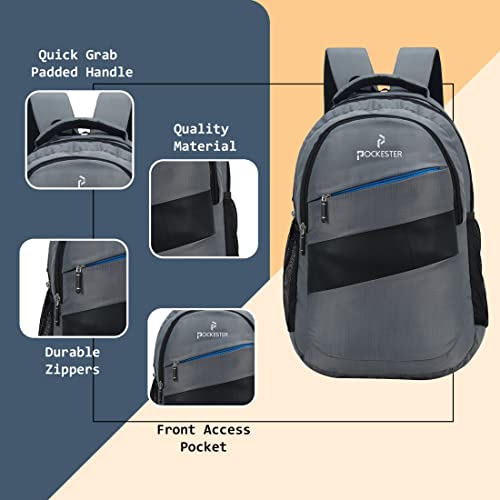 35L Water Resistant Large Laptop/Office/College/School/Travel