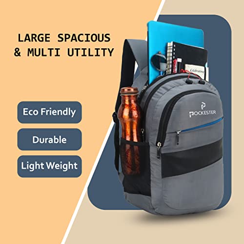 35L Water Resistant Large Laptop/Office/College/School/Travel