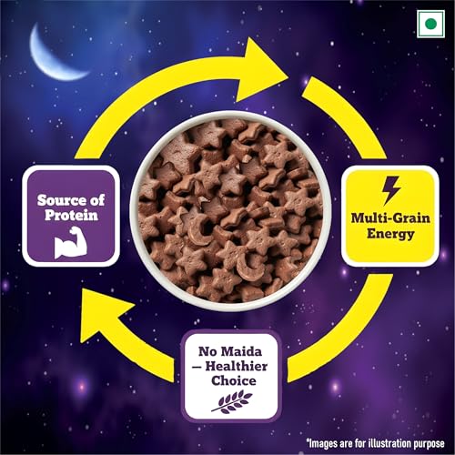 Kwality Multigrain Chocos Moons and Stars (375g Each (Pack of 2)) - Image 6