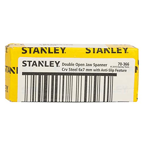 STANLEY 70-366E Double Open End Spanner-Matte Finish-6 * 7mm - Image 7