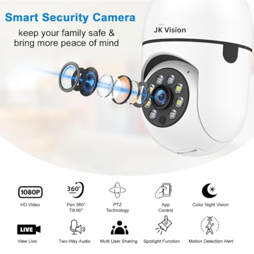 JK Vision Smart WiFi Security