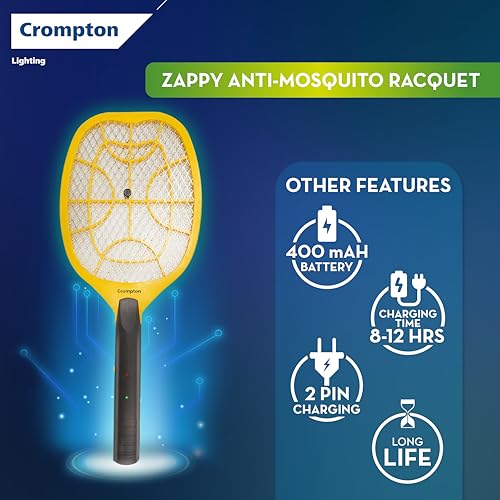 Crompton Anti-Mosquito Racquet Zappy