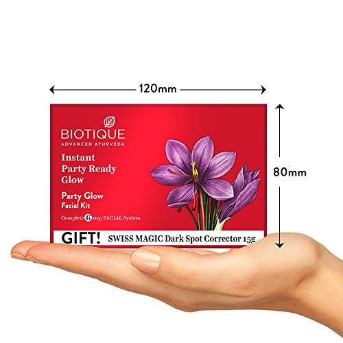 Biotique Bio Party Glow Facial Kit, 65 g - Image 6