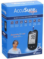 AccuSure SIMPLE WITHOUT STRIPS Glucometer(Black) - Image 3
