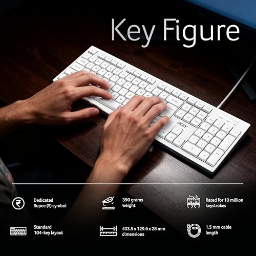 Acer OfficeMate Wired Keyboard Mouse