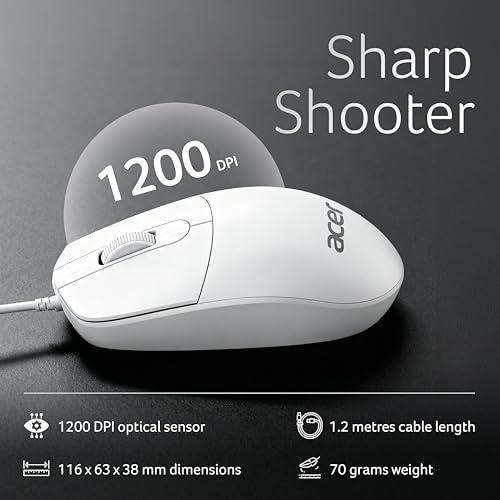 Acer OfficeMate Wired Keyboard Mouse