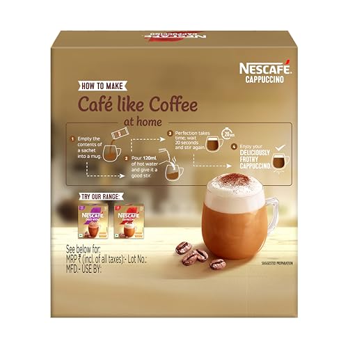 Nescafe Cappuccino | Cafe-like Coffee