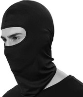 Kingsway Black Bike Face Mask