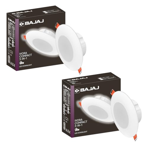 Bajaj Polycarbonate Ivora Compact Downlight