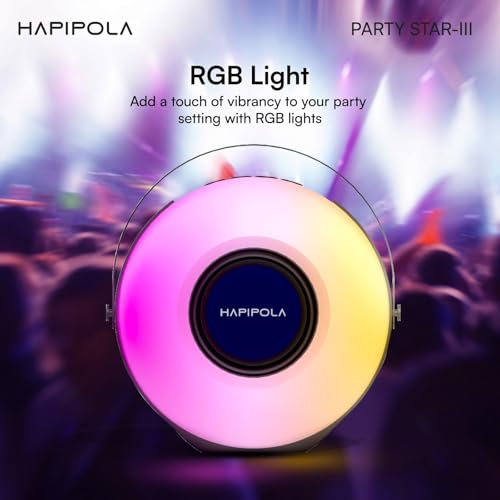 HAPIPOLA Party Star-III Portable Bluetooth