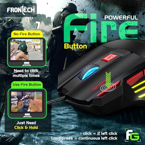 FRONTECH AeroStrike USB Wired Gaming