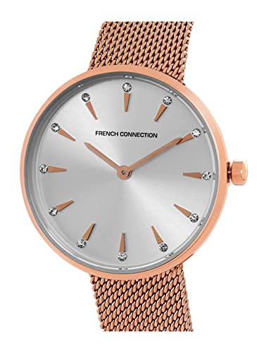 French Connection Silver Dial Analog Watch for Women - FCL22-D - Image 2