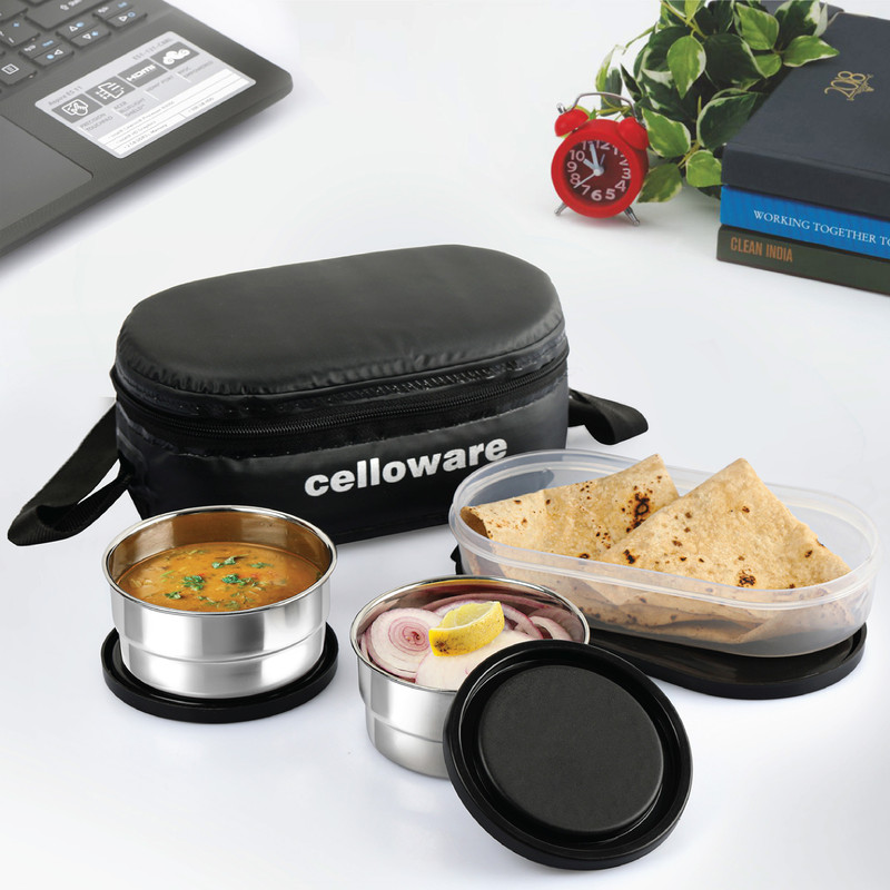cello Double treat Lunch Box